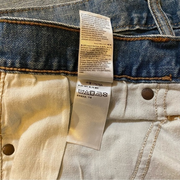 Old Navy Jeans Men Pants Cotton Built-in Flex Stretch Denim Blue Size 31*32 - Picture 14 of 14